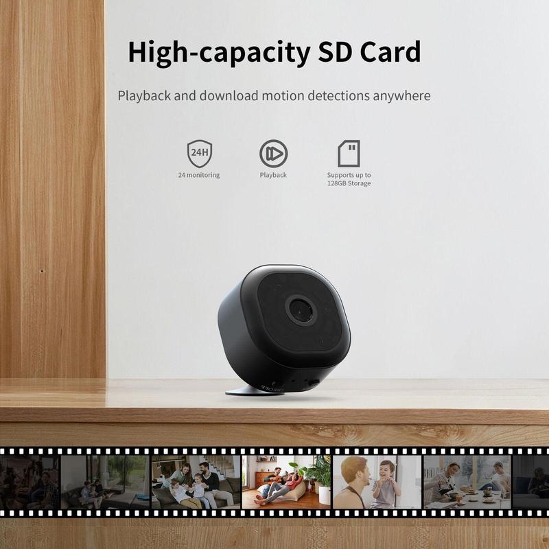 Mini Hidden Spy Camera Wireless Wifi IP Home Security 1080P HD Night Vision DVR Mini Hidden Spy Camera Wireless Wifi IP Home Security 1080P HD Night Vision DVR