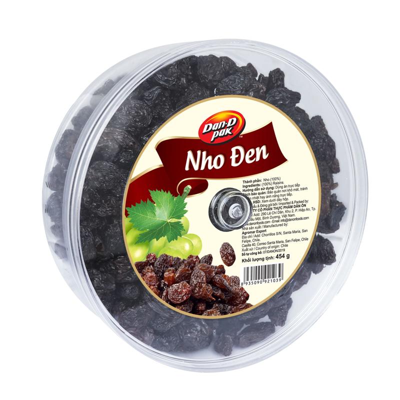 Nho đen Mỹ size lớn hộp 454g 0