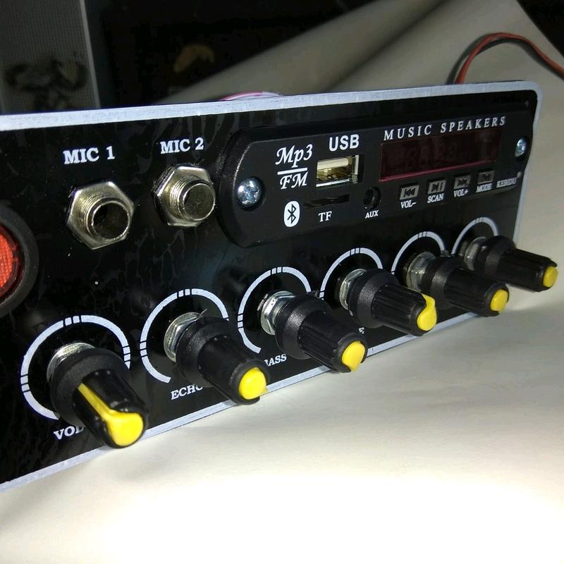 Kit amplifier aktif speaker mono 2955 3055 mp3 bluetooth Amplifier Rumah 1