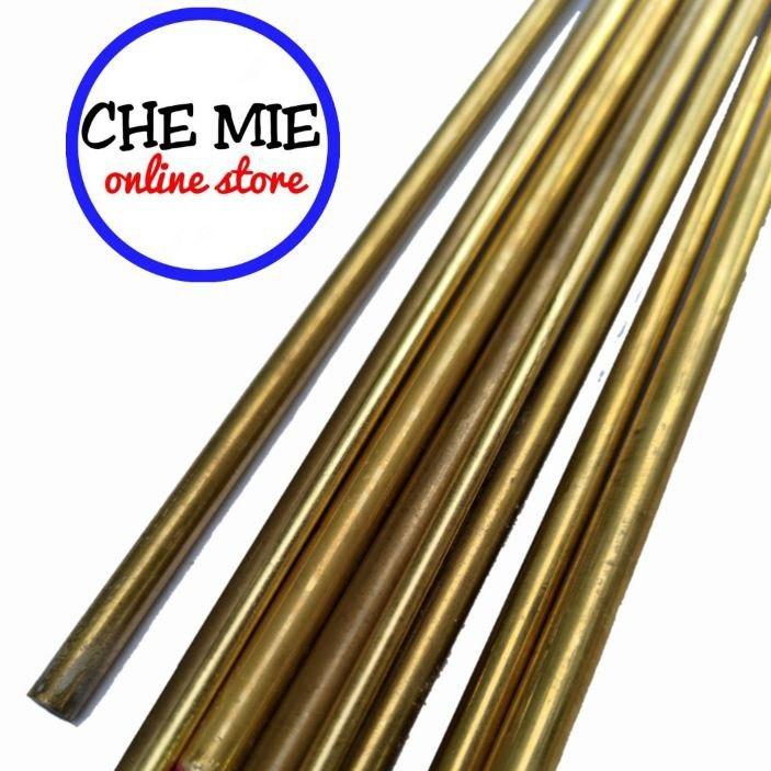 Brass Rod (4, 5, 6mm) Roundbar tembaga kuning solid metal - TikTok Shop ...