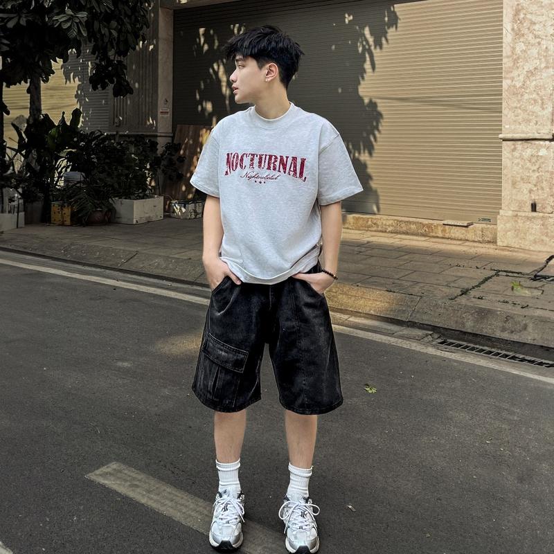 Áo Thun Cotton 100% Hình Hộp Cổ Điển NOCTURNAL, Dành Cho Nam Và Nữ, Unisex, Áo Phông In Hình Thương Hiệu Địa Phương 2