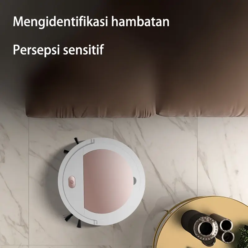 LighthundredRobot Vacum Cleaner/3 in 1 Robot Vacum/Robot Cleaner/Robot Vacum Cleaner Sweeping Robot / SMART VACUUM CLEANER Kabel Baterai Putih Vacuum Cleaners & Sweeping Robots robot  pel 2