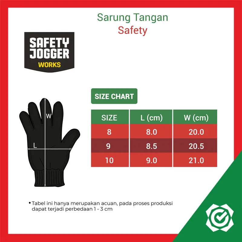 Sarung Tangan Safety Jogger Allflex Nitrile 3