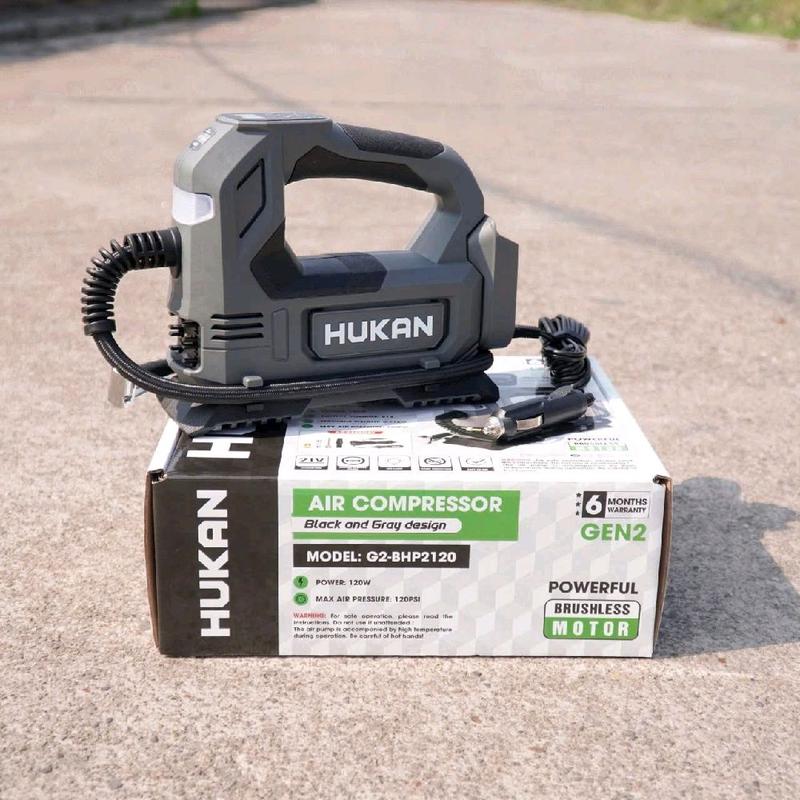 Máy bơm hơi chạy pin Hukan CÁC LOẠI , chân pin phổ thông