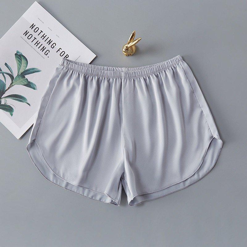 QUẦN ĐÙI LỤA NGỦ MẶC Ở NHÀ CHO NỮ, QUẦN ĐÙI MẶC TRONG VÁY CHẤT LỤA SATIN CAO CẤP MỀM MỊN Áo Tay Dài 4