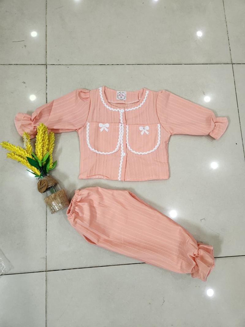 Product Introduction of [8-18kg] Set áo  tay dài vải xốp, quần dài siêu cute, thấm hút mồ hôi, thích hợp mặc đi học, đi chơi (TT048) 38