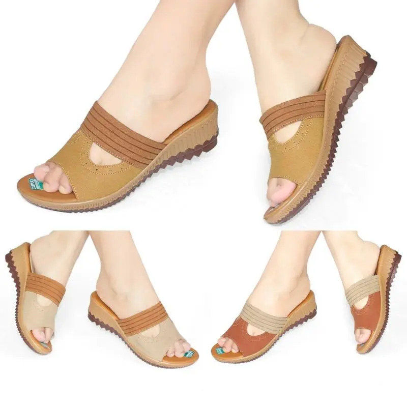 LE802 Sandal Wedges Sendal Casual WG4 NEW