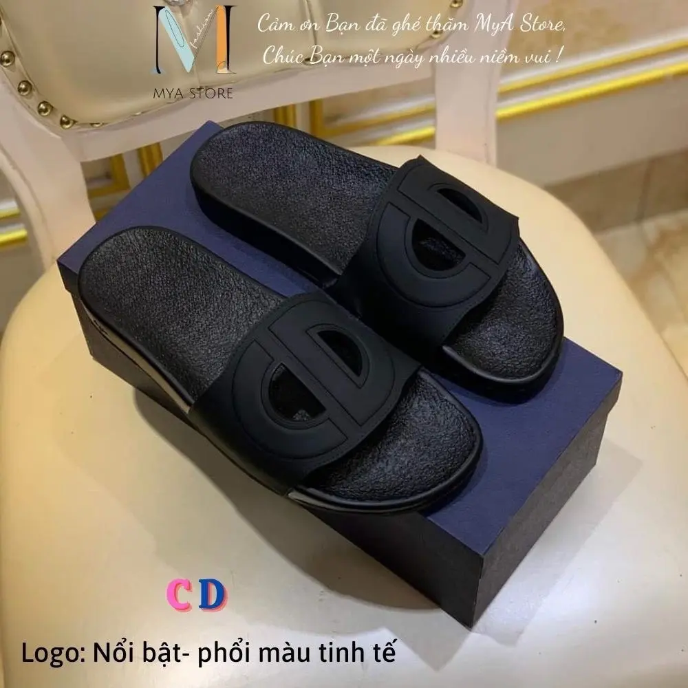 Dép lê thời trang quai ngang nam đẹp CD full màu
