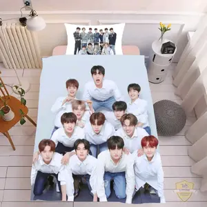 Selimut TREASURE Hello JIKJIN Bisa Custom Gambar Ukuran 150x100 cm Bahan Yelvo Import Lembut dan Tidak Luntur Cocok untuk Request Gambar Sendiri