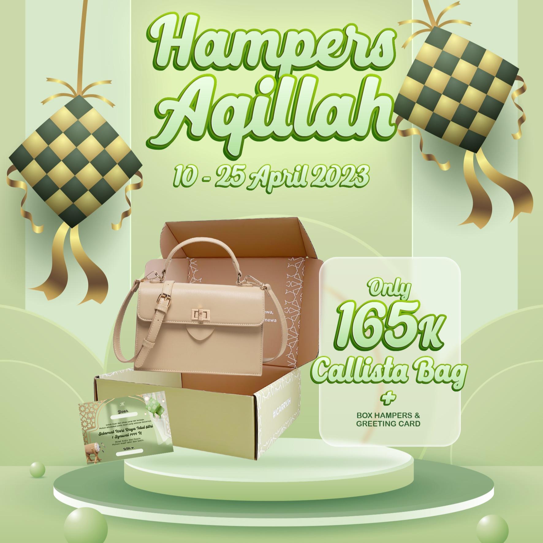 JIMS HONEY AQILLAH SET HAMPERS TAS LEBARAN IDUL FITRI