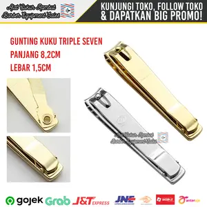 Gunting Kuku 777 Original Made in Korea Ukuran Besar Silver Steel