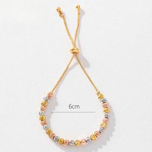 Gelang Manik Rosari, Keluli Titanium, Untuk Wanita, Reka Bentuk Unik, Gaya Niche, Manik Tembikai, Gelang Boleh Laras, Hadiah untuk GF, Barang Kemas Bangles Bracelets Jewelry Magnetic gelang  rapunzel  princess