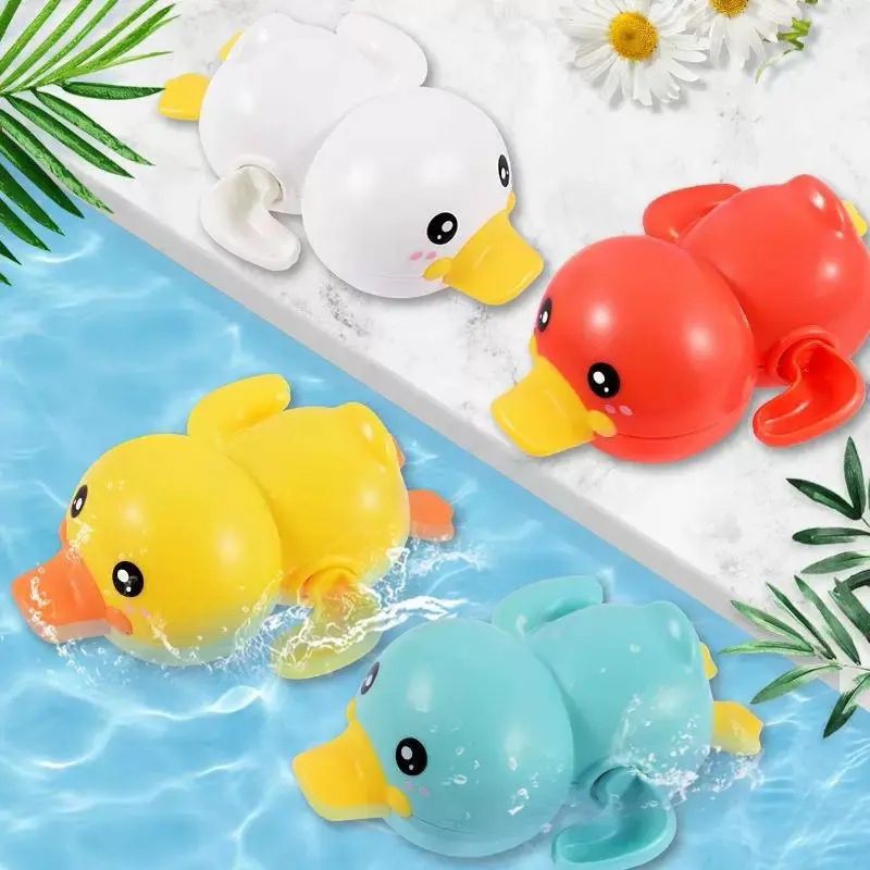 Mainan Wind UP DUCK bebek putar / mainan mandi bayi bebek renang putar 0
