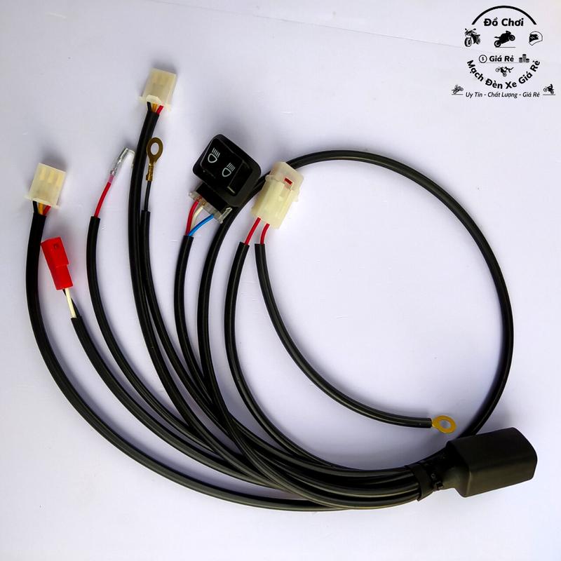 mạch auto passing đèn bi cầu mini lắp công tắc passing sh 3 chế độ