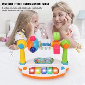 Popular Baby Early Education Music Light Piano Button Toy