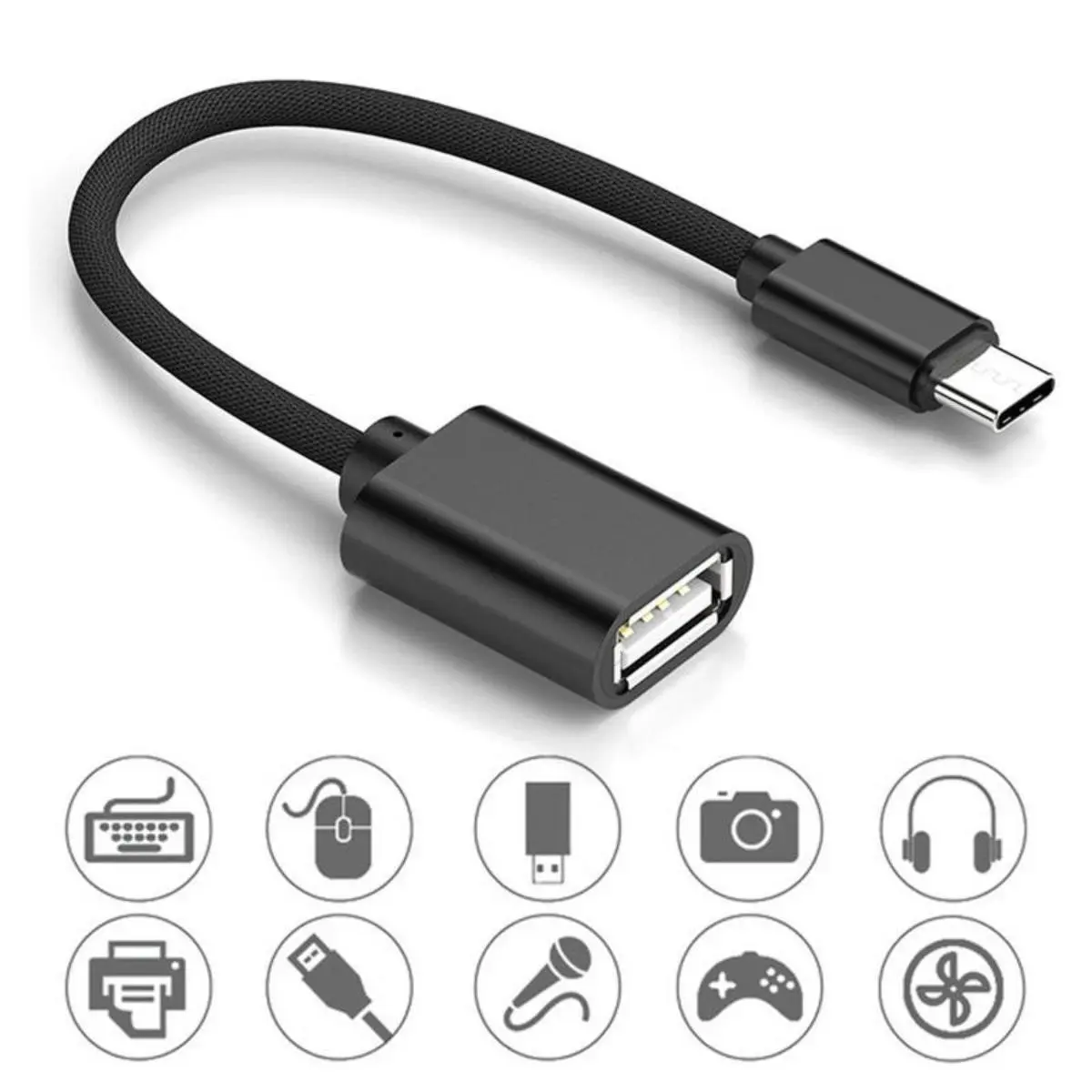 Cáp USB Type-C Type-A Bộ chuyển đổi nam nữ truyền dữ liệu siêu tốc và tương thích sạc nhanh Phụ Kiện Sạc Điện Thoại