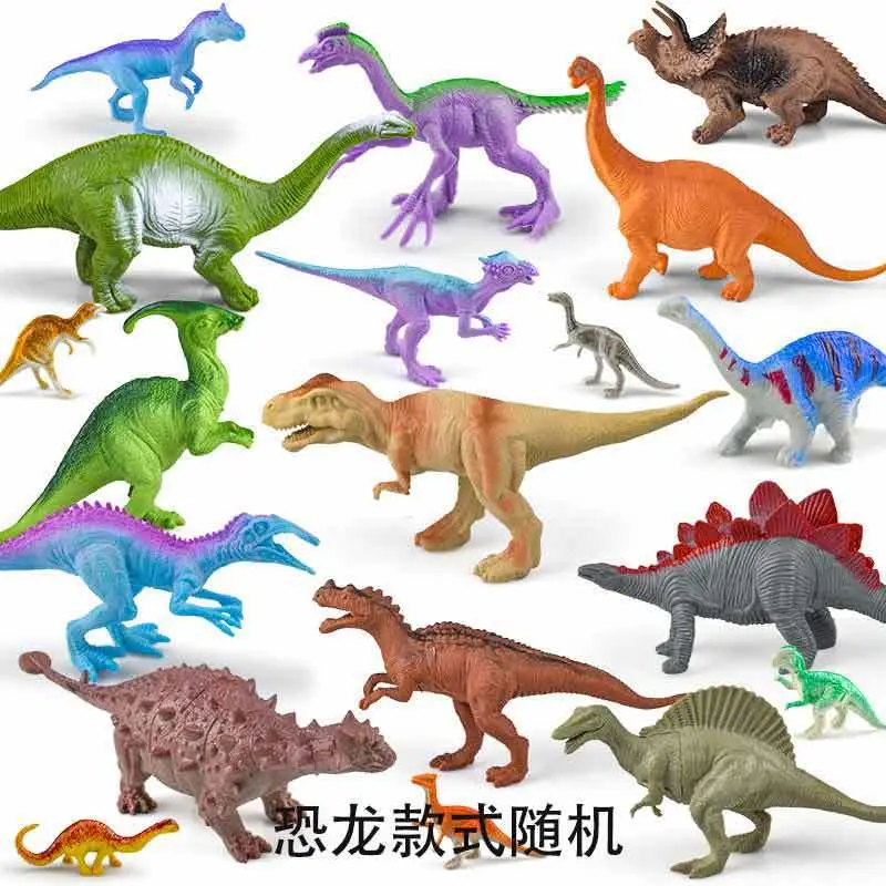 โมเดลไดโนเสาร์ ขนาดใหญ่ 24 ชิ้น ธีมโลกไดโนเสาร์ (ไทรเซอราทอปส์, ไทรเซอราทอปส์, เพอริโอลาส) เหมาะสำหรับเด็กผู้ชายอายุ 3-6 ปี ของเล่น
