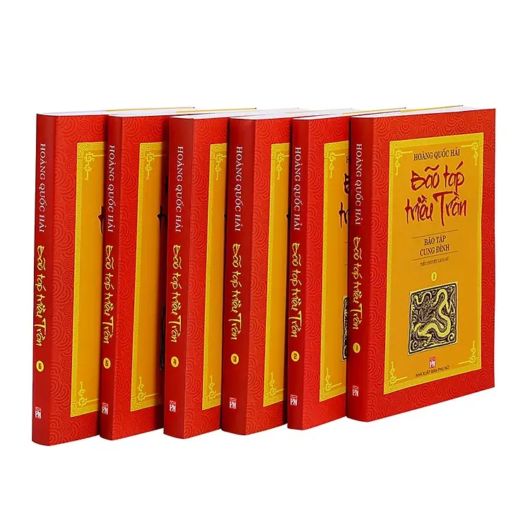 Sách -  Boxset Bão táp triều Trần - NXB Phụ nữ VN (Bộ 6 tập) 3