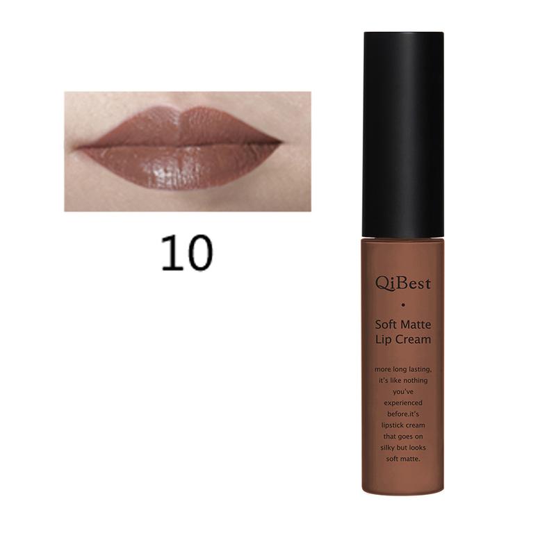Makeup 34 Color Matte No Stain on Cup Long Lasting Lip Gloss Matte Lip Glaze Lipstick Glossy Cosmetic Lip Care 2