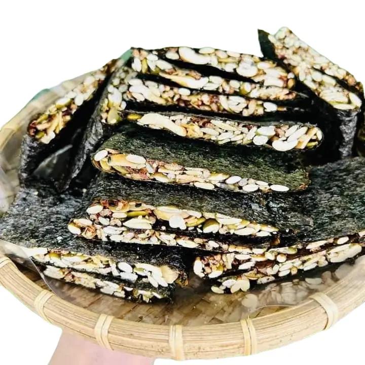  Rong biển kẹp hạt dinh dưỡng túi 250gram ăn vặt healthy Snack Food Thức Ăn 