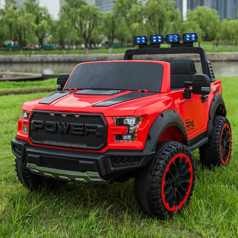 Ô Tô Xe Điện Cho Bé Ford POWER, 2 Chỗ 4 Động Cơ Tải 80KG, Ghế Nhựa Bánh Nhựa, Kết Nối Bluetooth Đồ Chơi 8