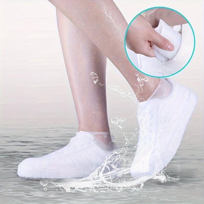 A Pair of Shoe Covers, Rainproof, Snowproof, Sandproof Shoe Covers, Suitable for Outdoor Travel and Cycling 5