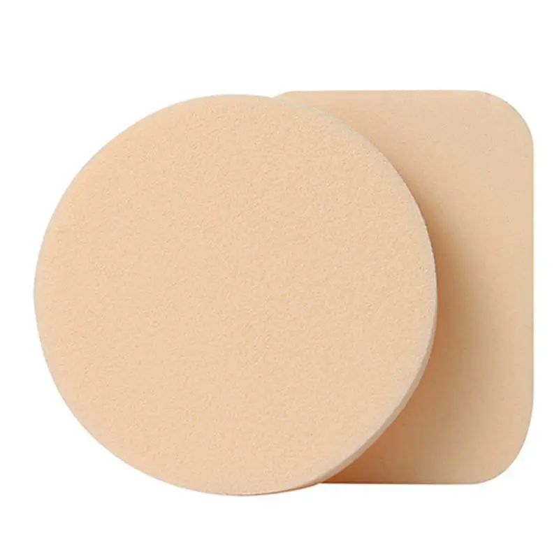 Latex makeup cotton pads, dual-purpose small square and round makeup ...