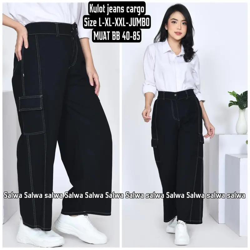 by aufar KULOT CARGO KOREN STYLE WANITA DEWASA MUAT BB 40-80 2