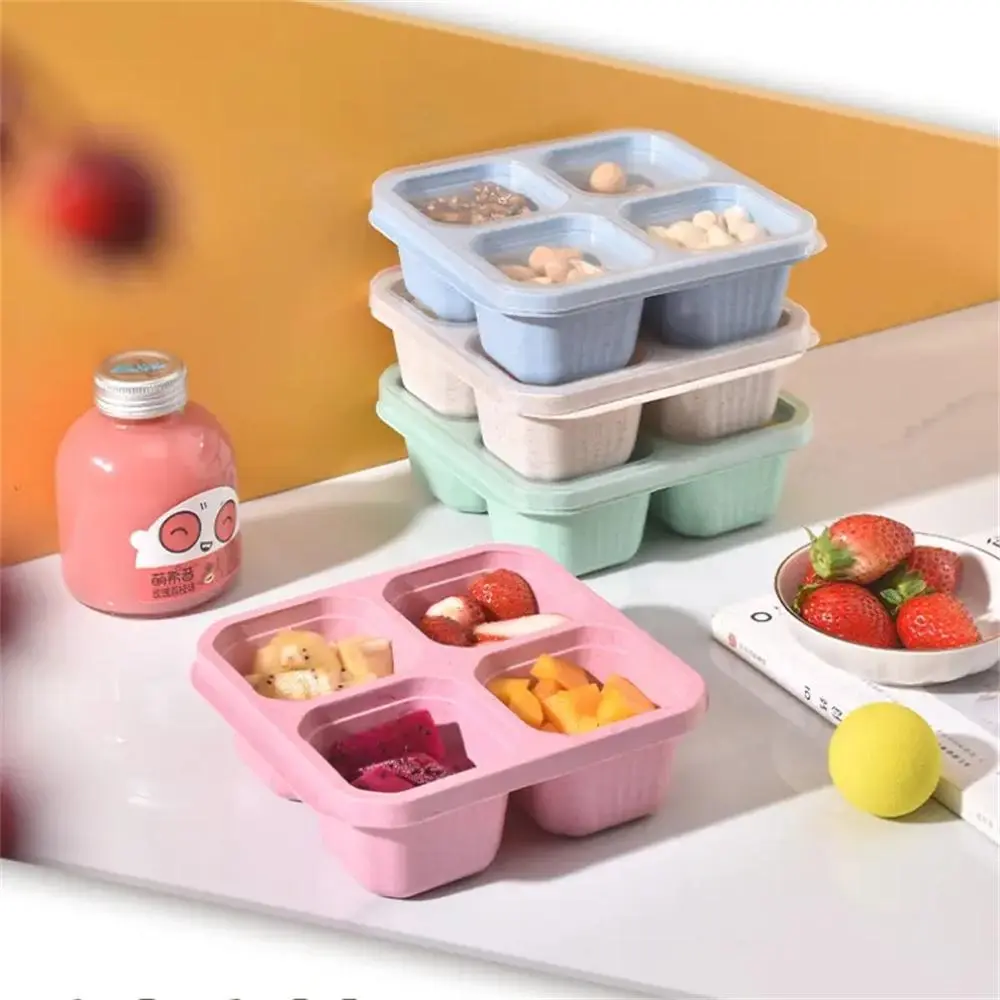 Candy Dried Fruit Bento Box As Valentine's Day Gifts, 1 Piece 4grid