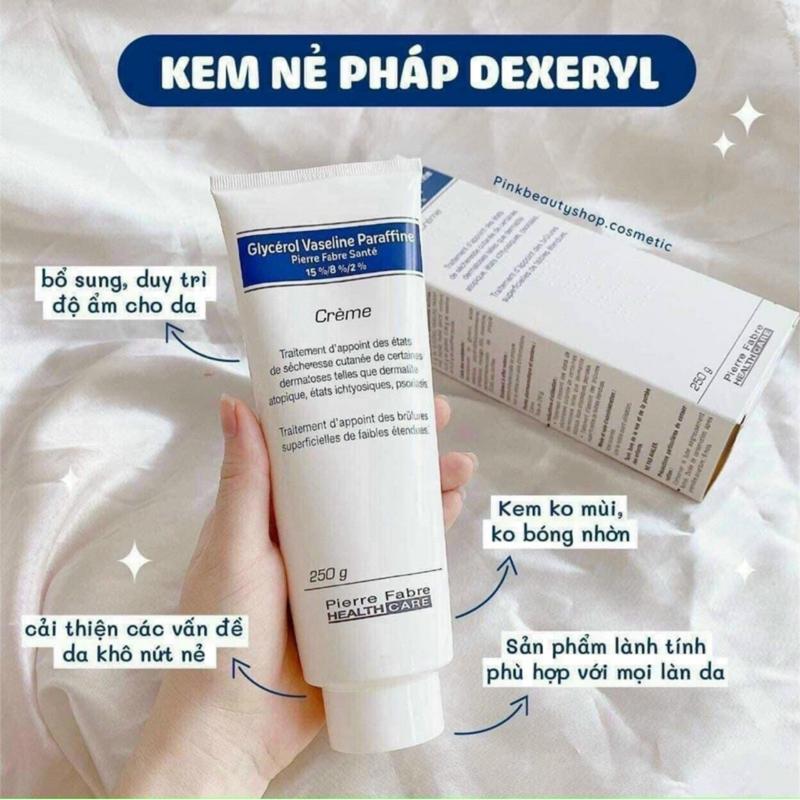 Kem Dưỡng Dexeryl Cream 50g 250g Pháp Dưỡng Ẩm, Dưỡng Da Cho Da Khô, Nẻ Cho Bé