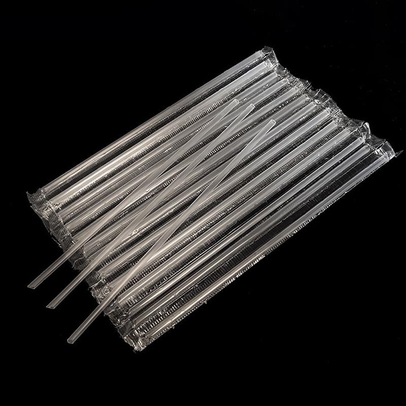 Product Introduction of Ống hút nhựa dùng một lần, 500 chiếc, ngắn, trong suốt, đầu Nhọn mỏng, ống hút uống, phụ kiện nhà bếp hàng hóa 20