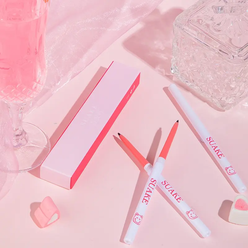 Bút chì kẻ mắt dạng gel, màu đen tươi, nhanh khô, không ố, không thấm nước, lâu trôi Nữ Cosmetic 5