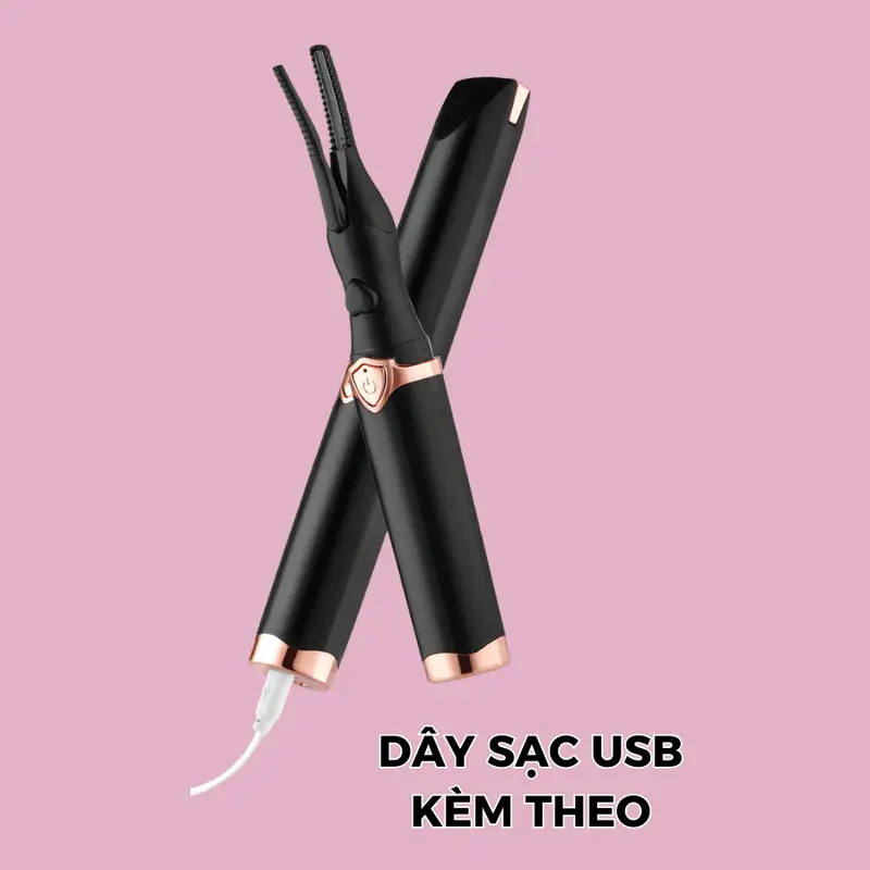 MÁY UÔN MI NHIỆT 3 CẤP ĐỘ, UỐN MI CONG TRONG 30s 5