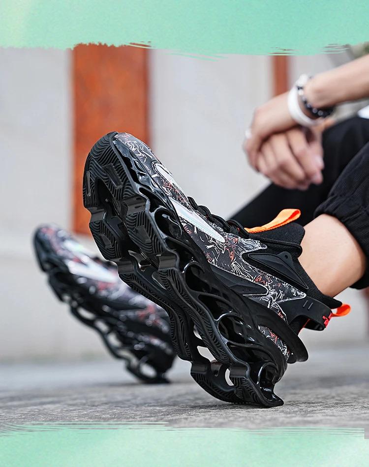 Pánské boty Tenisky Pánské ležérní boty Tenisové tenisky Trainer Race Prodyšné sportovní módní mokasíny Běžecké boty pro muže Tréninkové běžecké boty_voghion.com