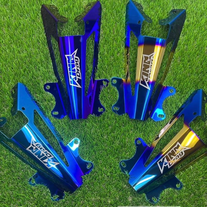 Y15 Rear Shot READY STOCK Y15ZR Y15 REAR FENDER TITANIUM GOLD BLUE KINGDRAG - TikTok ...