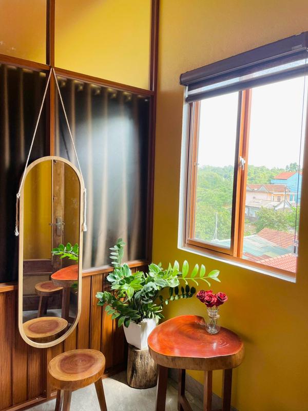 Gương soi toàn thân viền gỗ size 30x110cm, gương treo tường decor phòng cực đẹp, tặng Đồ Chơi dây thừng và đinh treo không cần khoan tường.GKR02 4