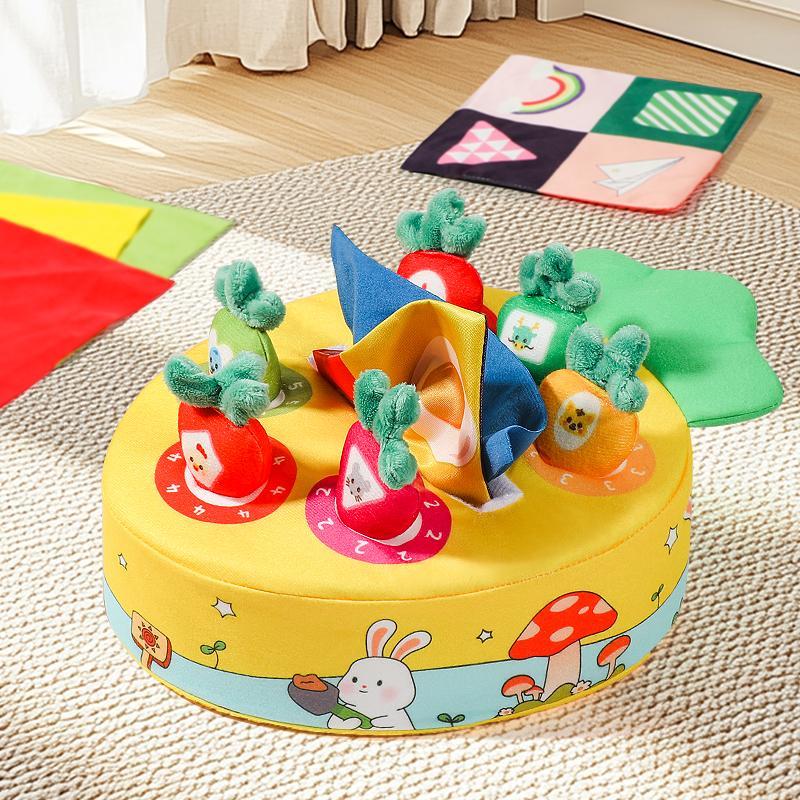 Product Introduction of Baby Tissue Box Toy, 13pcs/set Pull Out Tissue Game Toy, Early Education & Smart Toy, Interactive Game Props, Birthday Gift for Boys & Girls 2