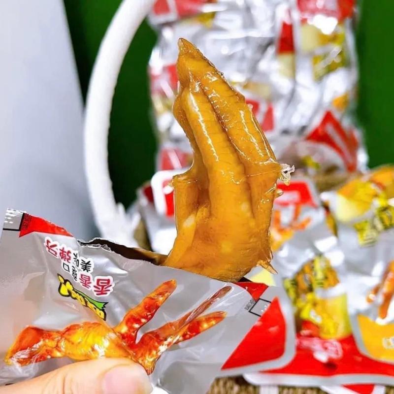 Combo 10 Cái Chân Gà Tứ Xuyên Chân Vịt Dacheng Cay