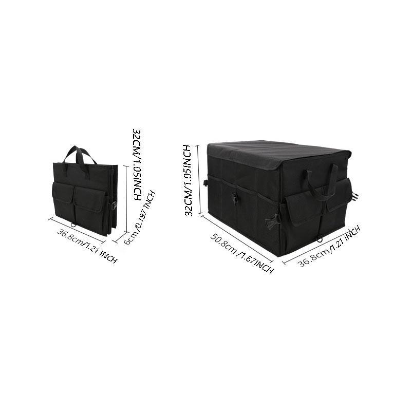 Product Introduction of Large Capacity Car Trunk Storage Box, Foldable Car Trunk Organizer, Multifunctional Car Storage Box, Car Interior Accessories 1