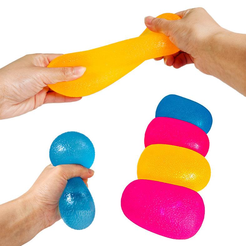 Product Introduction of Muscle Creative Skittles Pinch Candy Malt Sugar Squeezing Toy Decompression Slow Rebound Small Toy 17