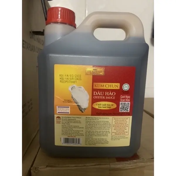 ￼DẦU HÀO KUM CHUN 2,5 KG LEE KUM KEE - KUM CHUN OYSTER SAUCE 4.8