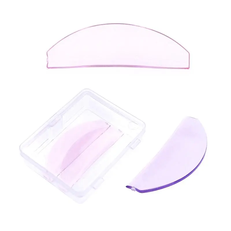 Ultra Thin Silicone Eyelash Perm Pads Lashes Rods Shield Lifting 3D Eyelash Curler Accessories Applicator Makeup Tool