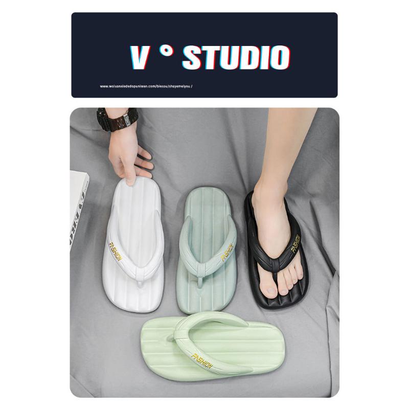Product Introduction of Men Wear 2024 Hot Super Soft Thick Sole Anti-slip Anti-odor Lightweight Outdoor Home Clip-on Slippers 16