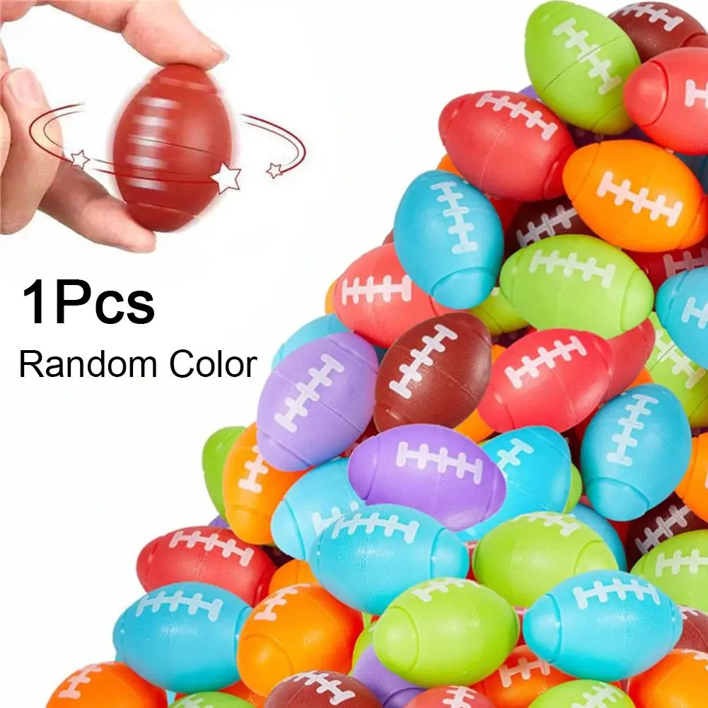 Fidget Spinner Ball Toys Rugby New And Unique Football Rotatable Ball Rotating Fingertip Gyroscope Mini Rotatable Relaxing Spinner Ball Toys