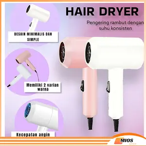 [COD] Hairdryer Pengering Rambut Mini Bisa di Lipat /Hairdrayer mini anak / Pengering Rambut Portable dryer