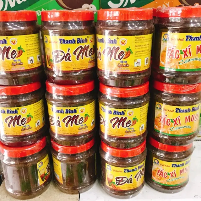 HỦ 900GR ĐÁ ME HẠT DẺO THANH BÌNH