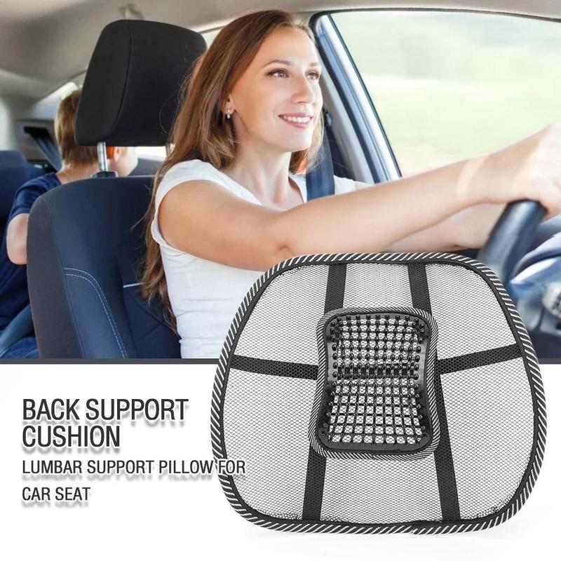 Product Introduction of Universal Office Chair Lumbar Back Support Spine Posture Correction Back Pillow Car Cushion For Car Truck Seat 18