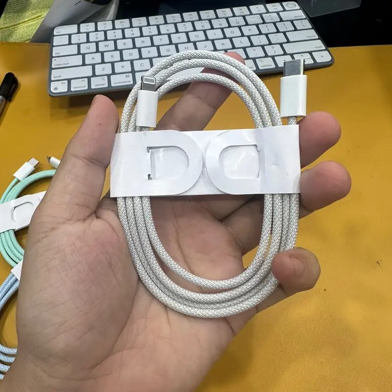 Dậy sạc bọc dù siêu bền- Giá Rẻ cho iPhone 11 PM đổ lại Nhựa DÂY SẠC 15W Phụ Kiện cáp sạcnhanh 20w 5