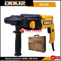 Gambar DOLIZ BA280 Mesin Bor Beton Rotary Hammer 26mm 800Watt SDS Plus BA 280 dari Vins Teknik Bekasi Kota Bekasi 3 Tokopedia