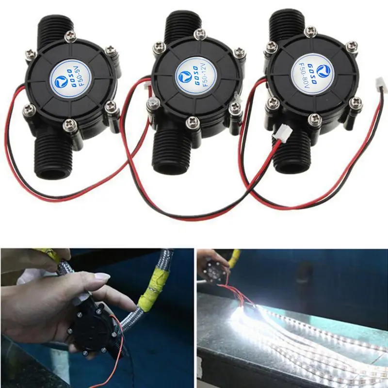 Công cụ sạc điện, ổn định DC 5V 12V 80V, mới, máy phát siêu nhỏ, máy phát thủy lực dòng chảy, máy phát điện 1